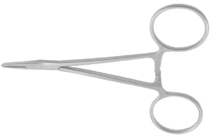 ЗАЖИМ «МОСКИТ» HEMOSTATIC FORCEPS М 233.2 губки изогнутые