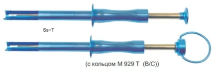 ИНЖЕКТОР ДЛЯ УСТАНОВКИ ИОЛ INJECTOR FOR SINGLE-HAND IOL IMPLANTATION USING MONARCH B, C CARTRIDGES М 929 Т (В/С)