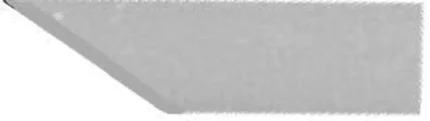 ЛЕЗВИЕ ОДНОРАЗОВОЕ FRAGMENTS OF BLADE 45° М 691