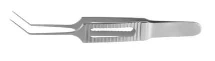 ПИНЦЕТ ДЛЯ МЕХАНИЧЕСКОЙ ФРАГМЕНТАЦИИ NUCLEUS CRACKER FORCEPS ANGLED М 343